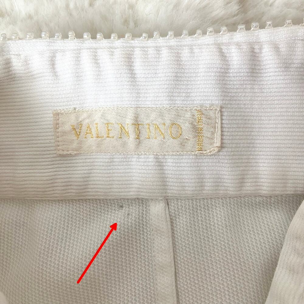 Valentino Vintage White Short Sleeve Shirt - Picture 6 of 12